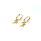 Aretes Moon Hoops