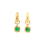 Aretes Dakota Emerald