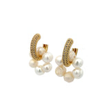 Aretes Alley Shine Gold