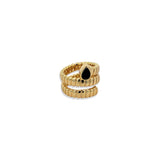 Anillo Serpent Black