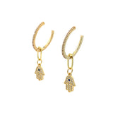 Aretes Fatima Hoops