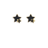 Aretes Black Stars