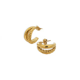 Aretes Capri Gold