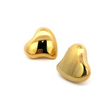 Aretes Faby Heart Gold