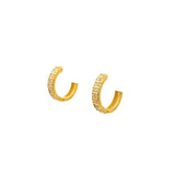 Aretes Halo Gold