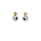 Aretes Karina Heart Silver