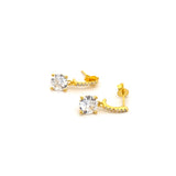 Aretes Leal Gold