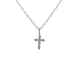 Collar Cross Silver