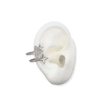 Ear Cuff Alexa Star Silver