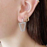 Aretes Valeria Shine Silver