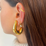 Aretes Leal Gold